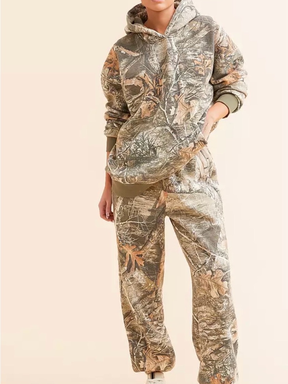 Gilded Intent Camo Joggers and Hoodie matching set